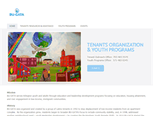 Tablet Screenshot of bu-gata.org